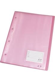 PASTA CATALOGO ACP 30 SACOS OFICIO ROSA 1038