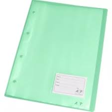 PASTA CATALOGO ACP 30 SACOS OFICIO VERDE 1038