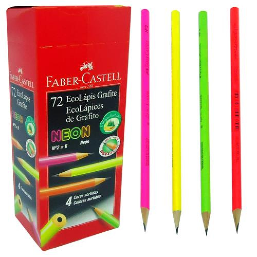 LAPIS FABER CASTELL 1205 MAX NEON 1205N/ED72
