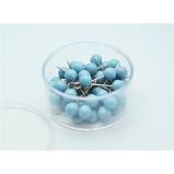 ALFINETE ACC P/MAPA CX/50UN AZUL CLARO