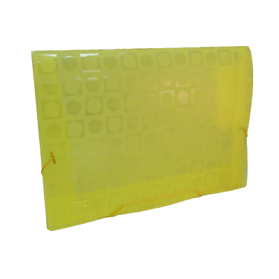 PASTA DAC OFICIO FINA DECORADA AMARELA 301