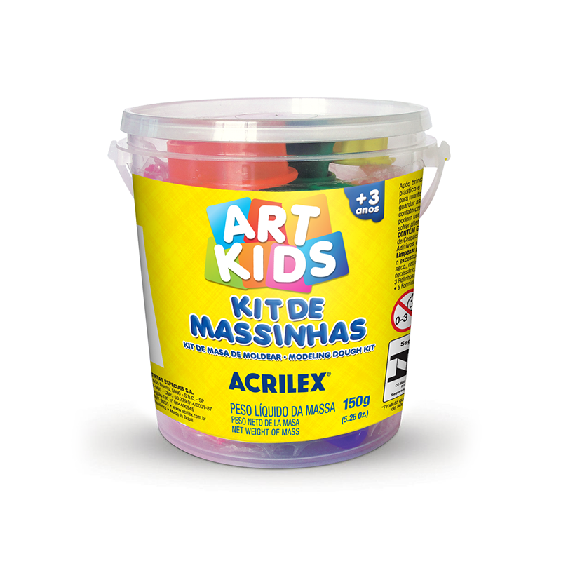KIT MASSINHA ACRILEX 1 150G 40001