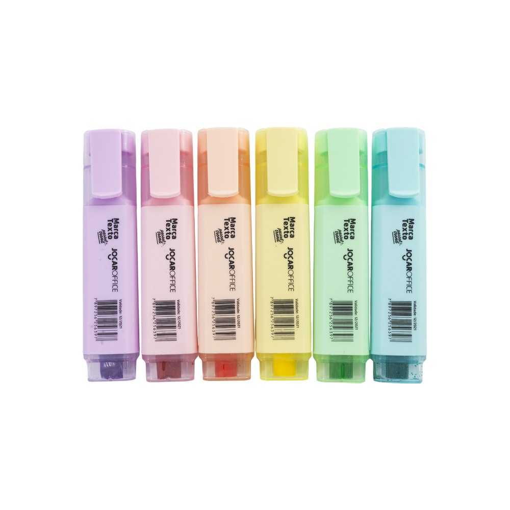 MARCA TEXTO JOCAR PASTEL SORTIDO C/24 96138