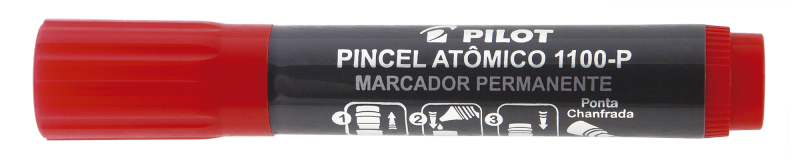 PINCEL ATOMICO PILOT 1100 VERMELHO