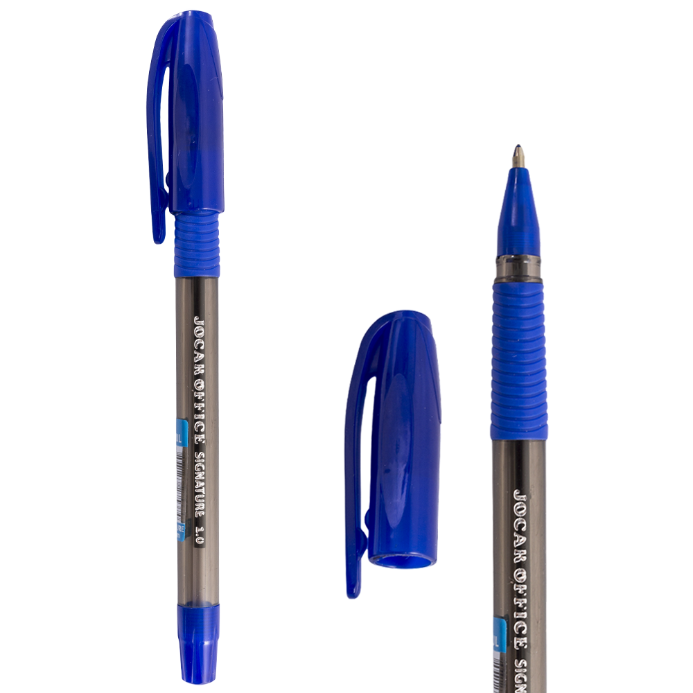 CANETA JOCAR SIGNATURE 1.0 AZUL 97334