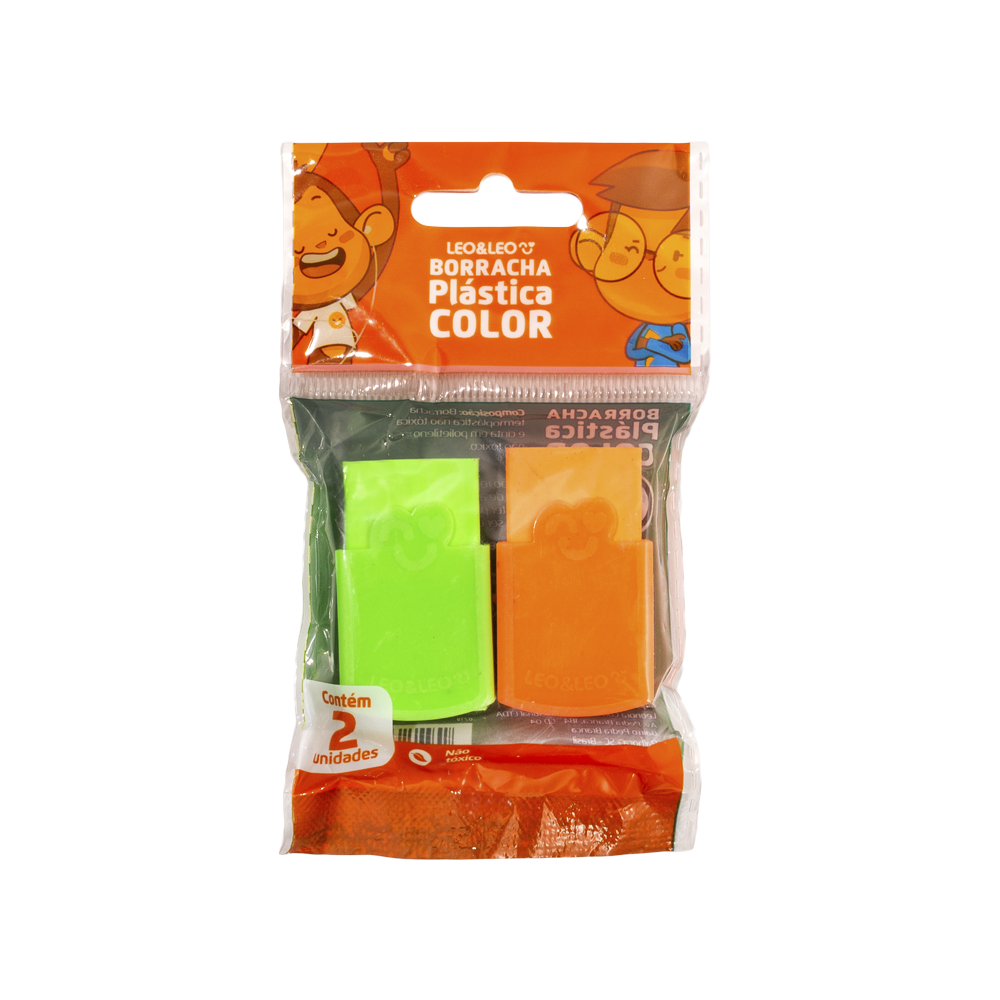 BORRACHA LEO&LEO COLORIDA CINTA BLISTER C/2 4770