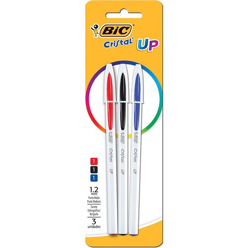 CANETA BIC CRISTAL UP 1.2 BLISTER C/3 930005