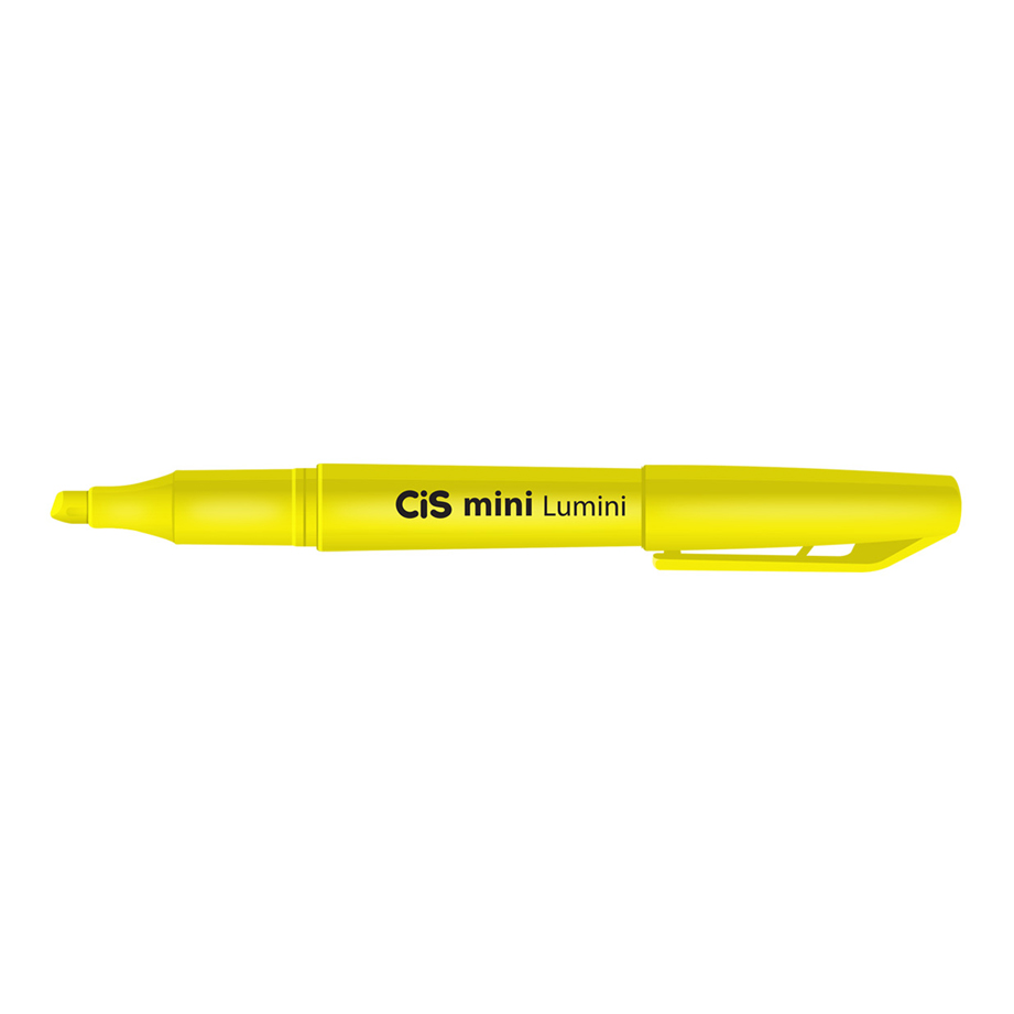 MARCA TEXTO CIS MINI LUMINI AMARELO