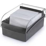 FICHARIO DE MESA WALEU 4X6 PRETO