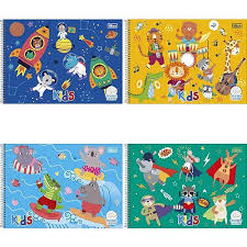 CADERNO TILIBRA 96FLS DESENHO ESPIRAL SEM SEDA SAPECA 144975