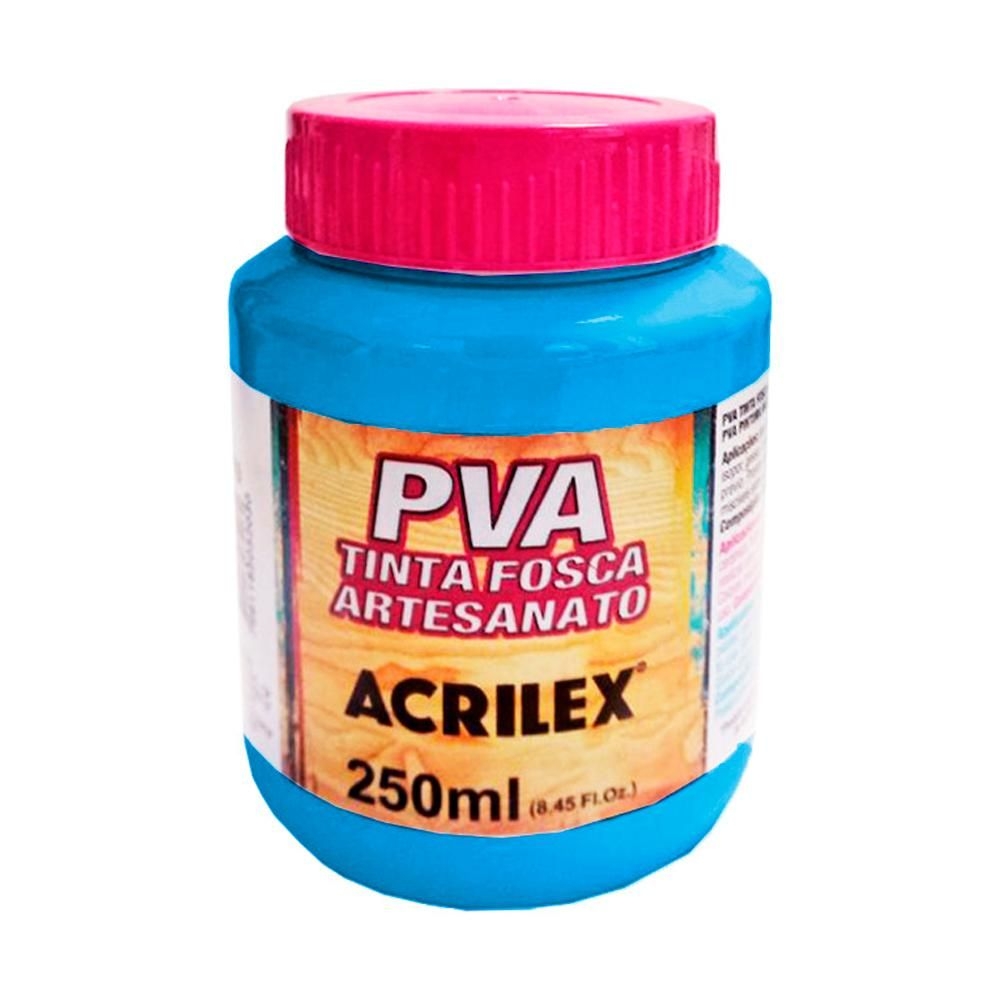 TINTA ACRILEX PVA 250M 3225 503 AZUL CELESTE