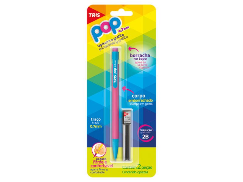 LAPISEIRA TRIS POP 0.7 +GRAFITE 681153