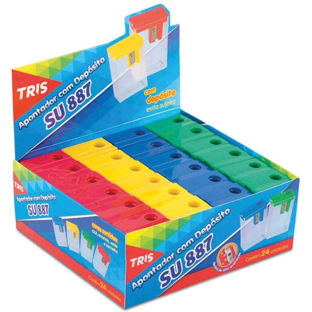 APONTADOR TRIS COM DEPOSITO SU887 608044