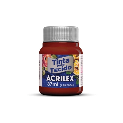 TINTA ACRILEX TECIDO 37M FOSCA 4140 632 VERMELHO PROFUNDO