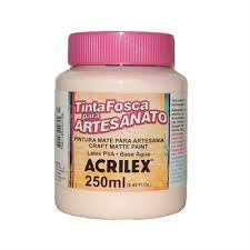 TINTA ACRILEX PVA 250M 3225 538 AMARELO PELE