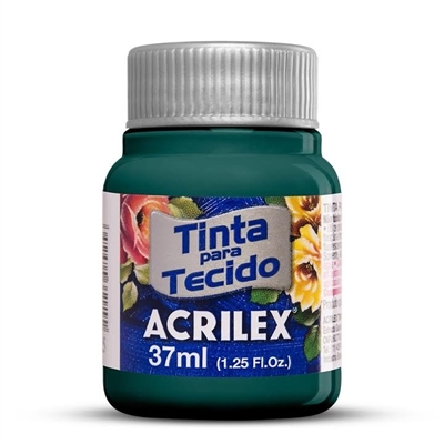 TINTA ACRILEX TECIDO 37M FOSCA 4140 629 CINZA ONIX