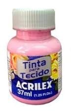 TINTA ACRILEX TECIDO 37M FOSCA 4140 635 ROSA CANDY