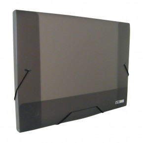 PASTA YES COM ELASTICO OFICIO 20MM PRODOC SM002S FUME