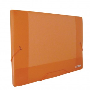 PASTA YES COM ELASTICO OFICIO 20MM PRODOC SM002S LARANJA