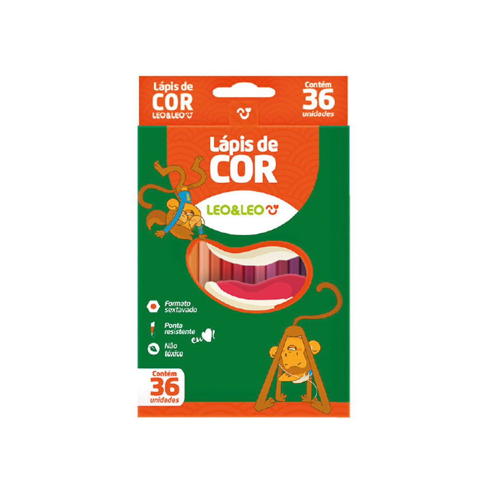 LAPIS DE COR LEO&LEO SEX FLEXTAVADO 4482