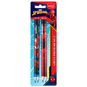 LAPIS MOLIN SPIDER MAN BLISTER C/4 13584