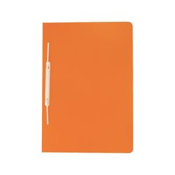 PASTA ALAPLAST COM GRAMPO TRILHO FOSCA LARANJA