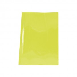 PASTA ALAPLAST COM GRAMPO TRILHO FOSCA AMARELA