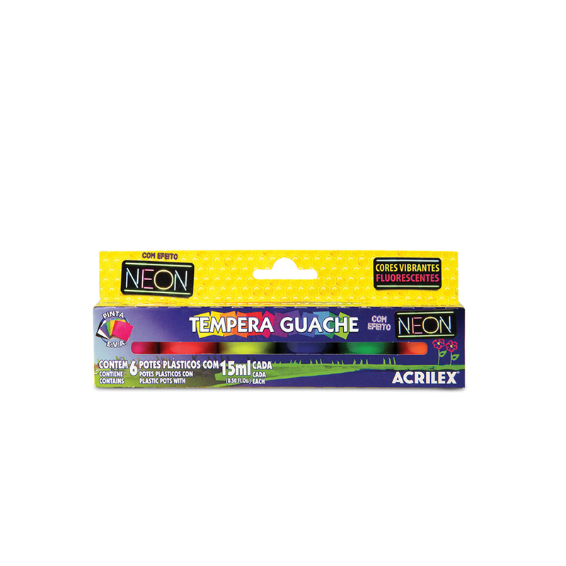 TEMPERA GUACHE 15ML ACRILEX NEON 1006