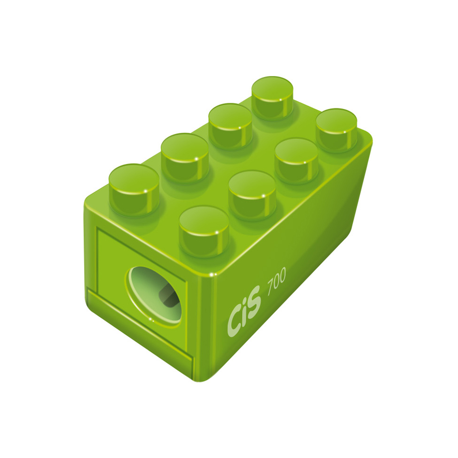 APONTADOR ESCOLAR CIS 700 COM DEPOSITO ¿ CORES SORTIDAS