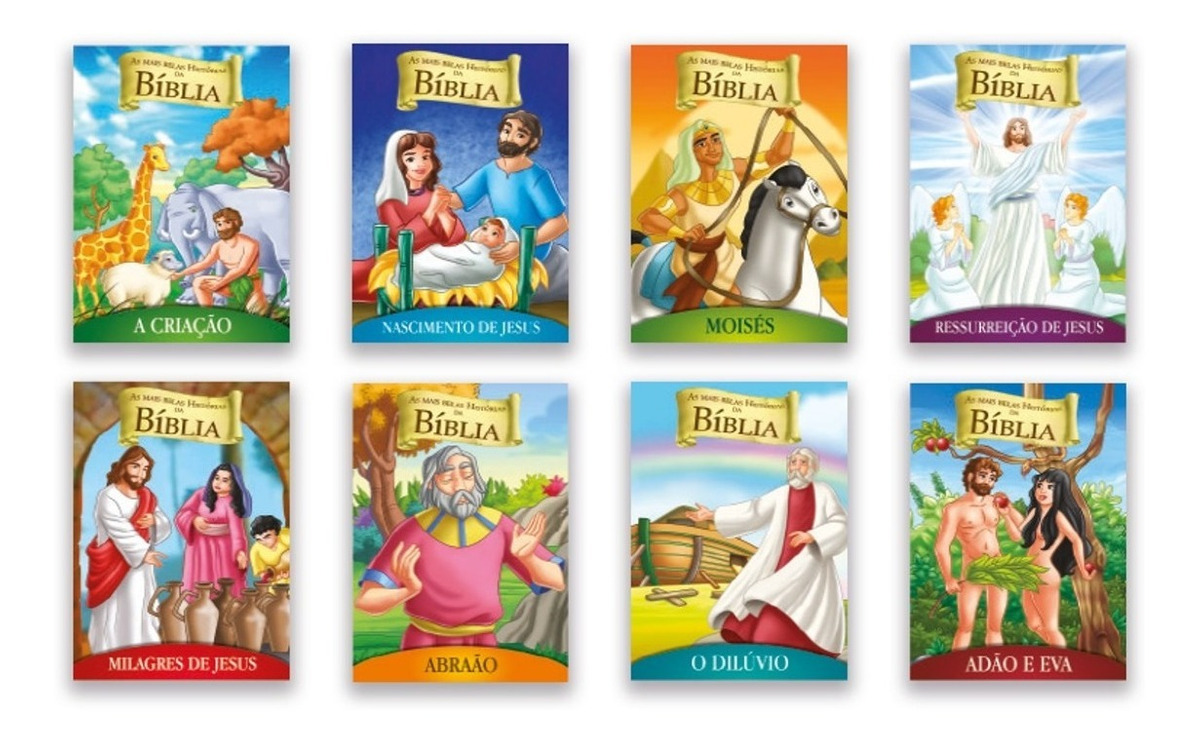 LIVRO BICHO ESPERTO COLORIR HISTORIAS DA  BIBLIA