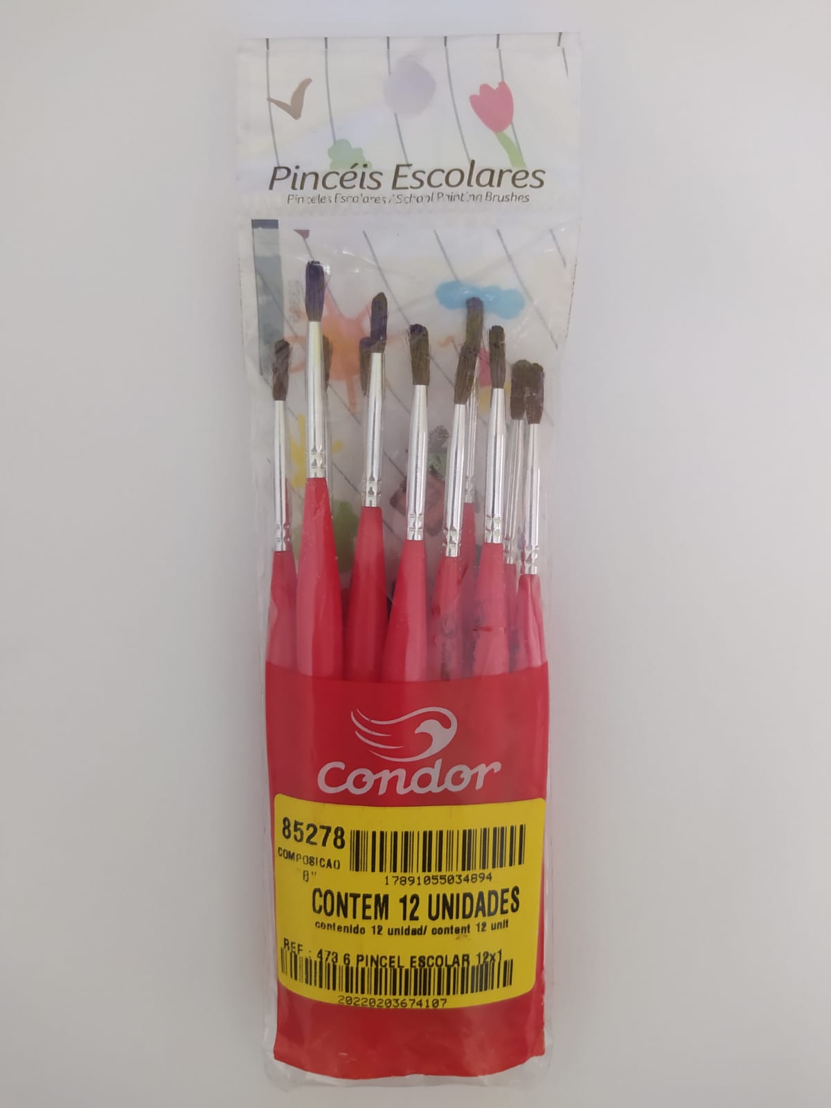 PINCEL CONDOR 473 N.06 ESCOLAR - 1 UNIDADE