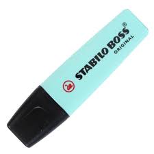 MARCA TEXTO STABILO BOSS 70/113 AZUL PASTEL