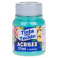 TINTA ACRILEX TECIDO 37M FOSCA 4140 990 MENTA
