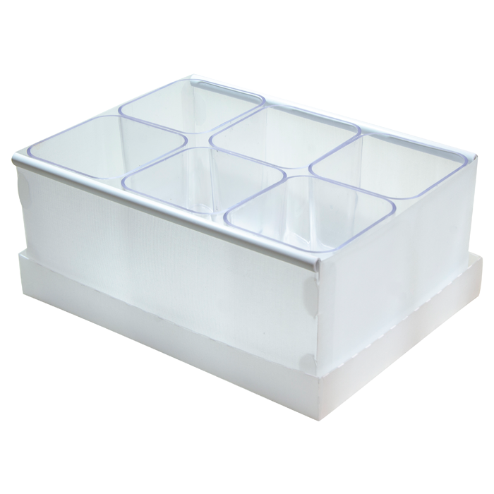 CAIXA DELLO ORGANIZADORA OBJETO CRISTAL 2193.H