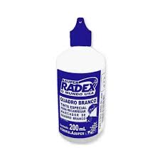 TINTA REABAST. RADEX 200ML Q.BRANCO AZ
