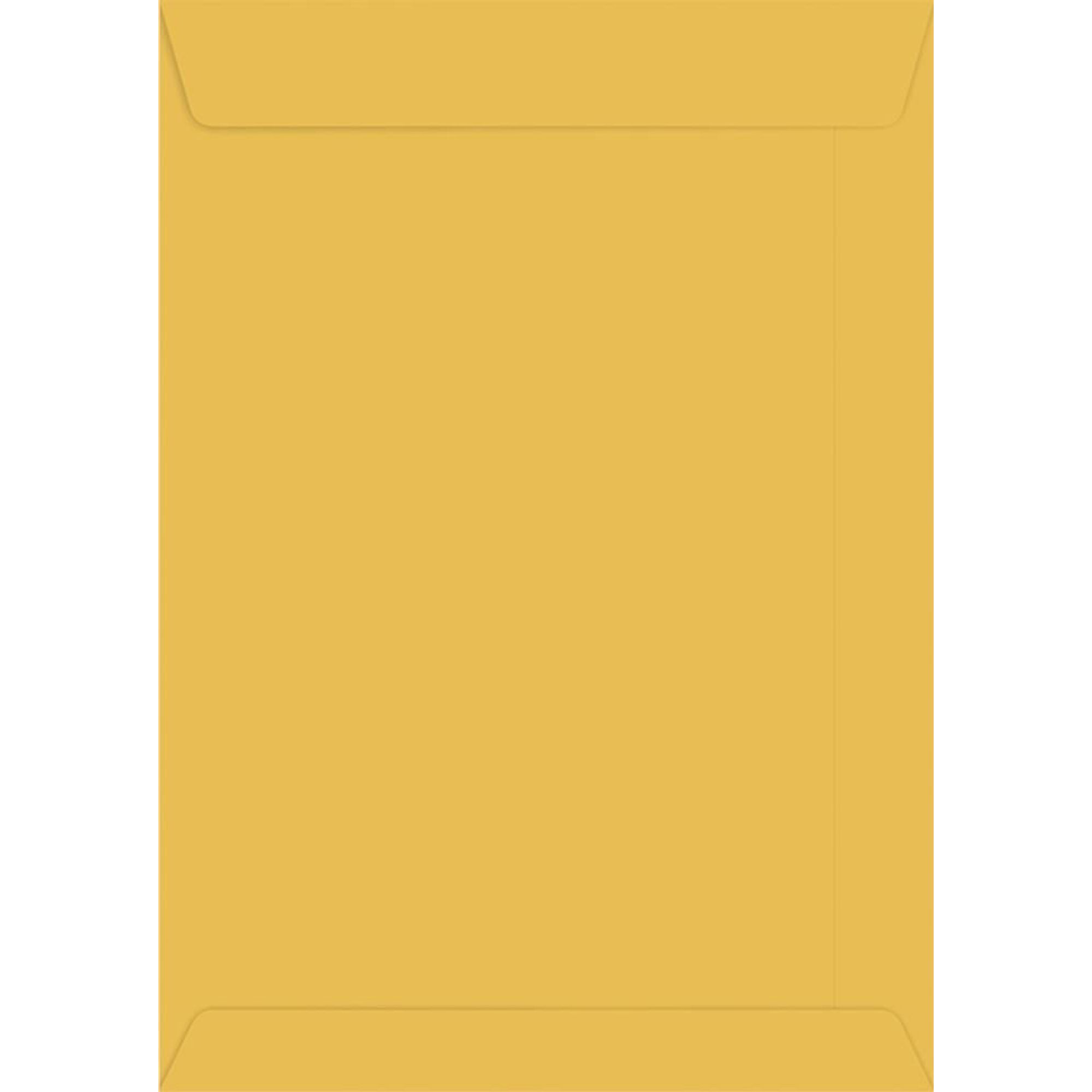 ENVELOPE SACO 310X410 OURO 80G 100 UNIDADES