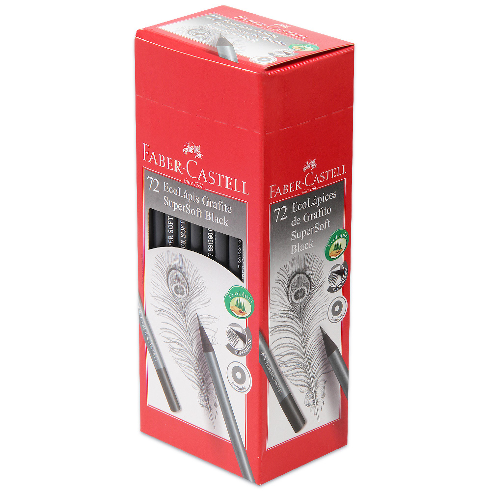 LAPIS FABER CASTELL SUPER SOFT BLACK 907SOF