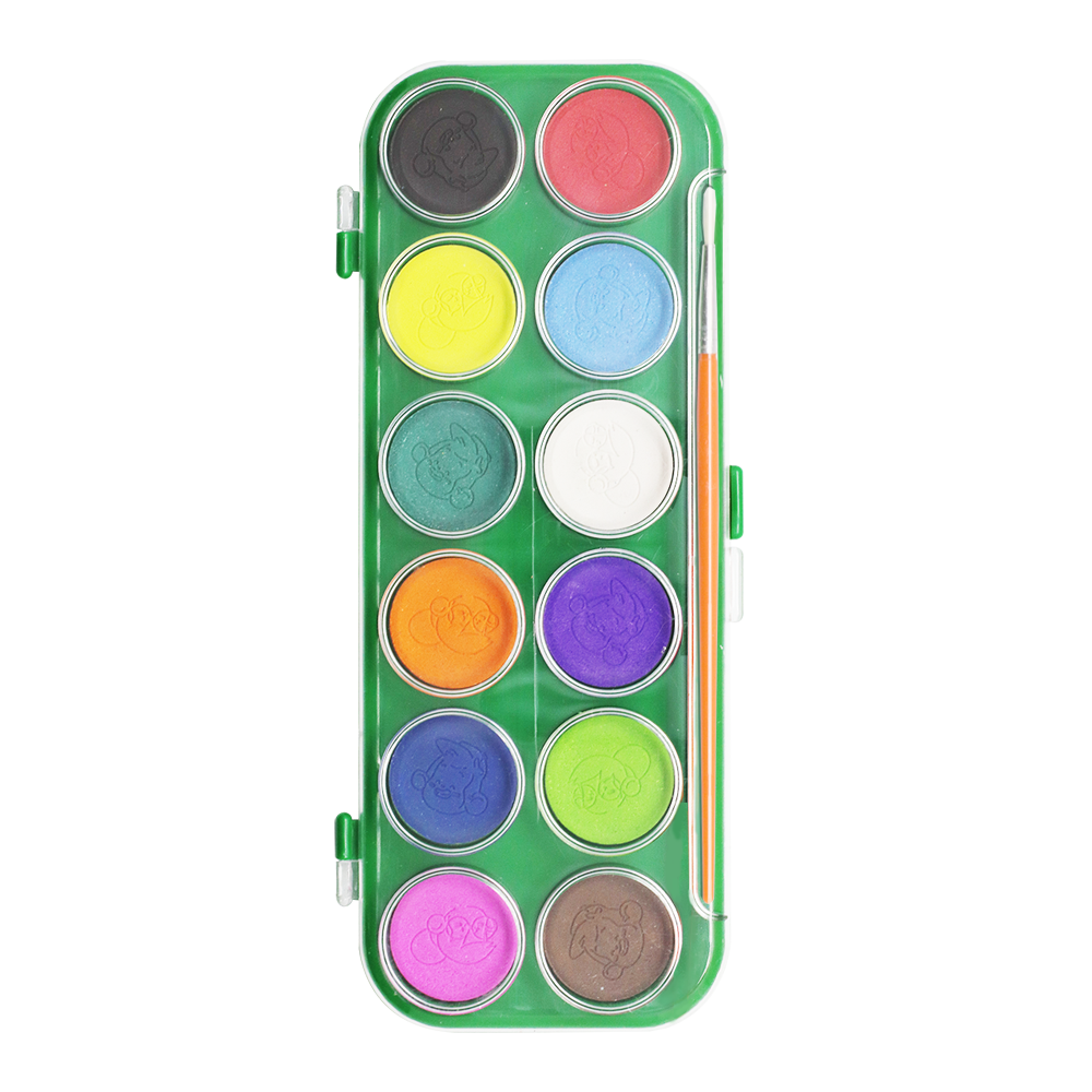 AQUARELA LEO&LEO ESTOJO 12 CORES PLUS 4193