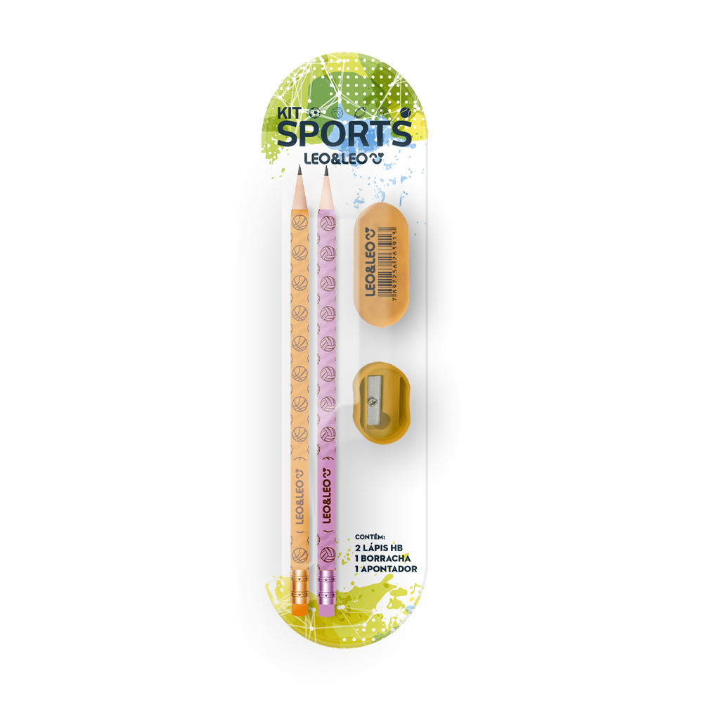 KIT LEO&LEO ESCOLAR SPORTS C/4 72156