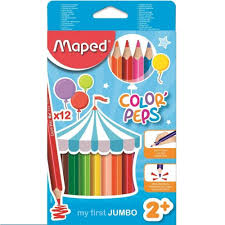 LAPIS DE COR MAPED JUMBO PEPS C/12 834010