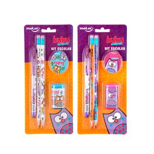 KIT ESCOLAR MOLIN BLISTER C/5 BUBU 30230