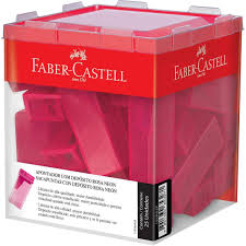 APONTADOR FABER CASTELL COM DEPOSITO NEON POTE 125RSZF