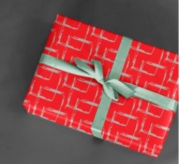 PAPEL PRESENTE VGESSELE C/10 FOLHAS RED 313