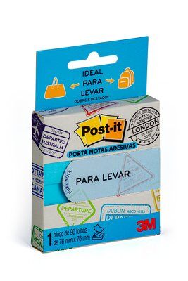 POST-IT 3M 76X76M P/LEVAR 90F AZ