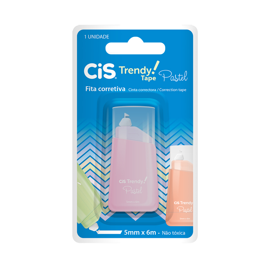 FITA CORRETIVA CIS BL TRENDY PASTEL 