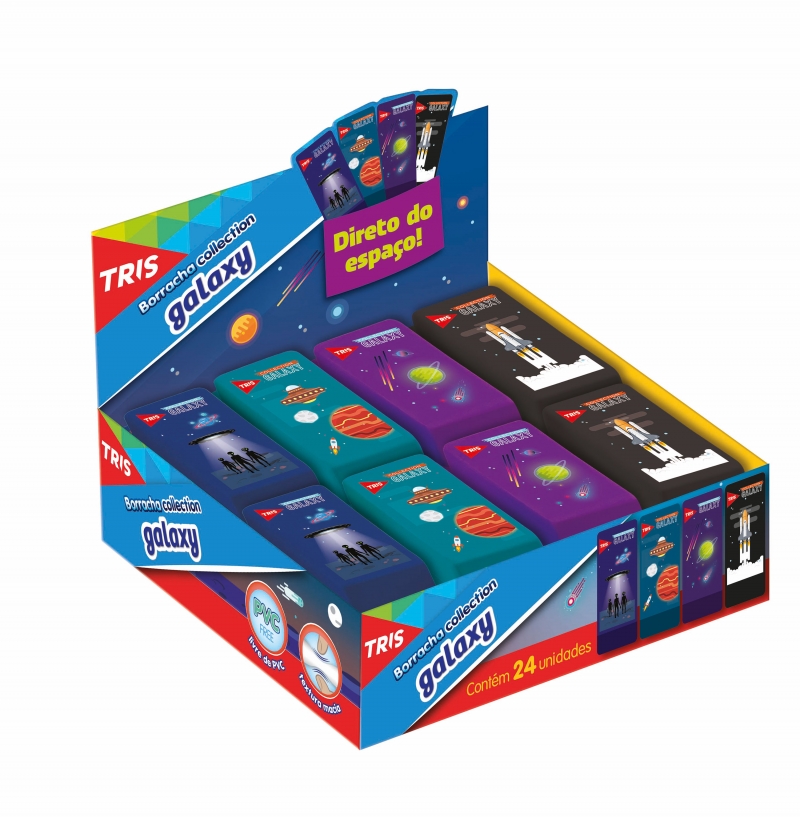 BORRACHA TRIS COLLEC GALAXY 687810