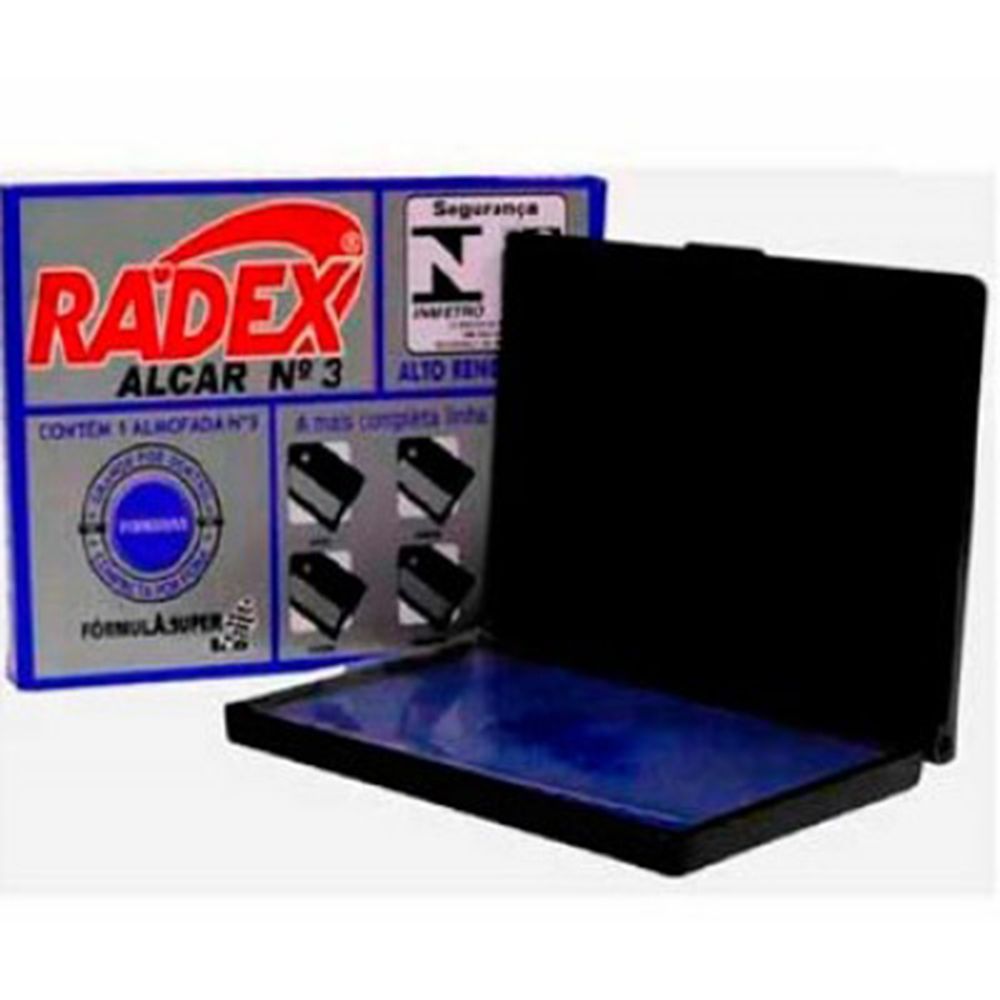 ALMOFADA SUPER RADEX ALCAR N.3 AZUL