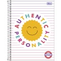 CADERNO TILIBRA 16.1 256FLS CAPA DURA PEPPER FEMININO 234869