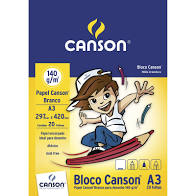 BLOCO CANSON DESEN BR 20FL A3 140G 7071