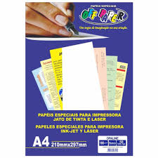 PAPEL OFF PAPER OPALINE 180G A4 C/50F BRANCO